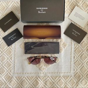 Oliver Peoples Pour Beluti Sunglasses NWT